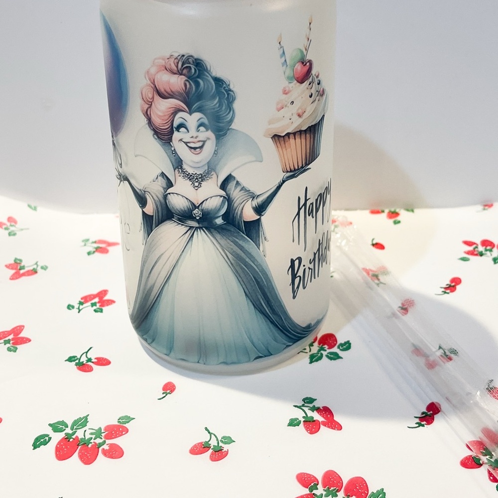 Birthday Party Cup with Fun Character Design